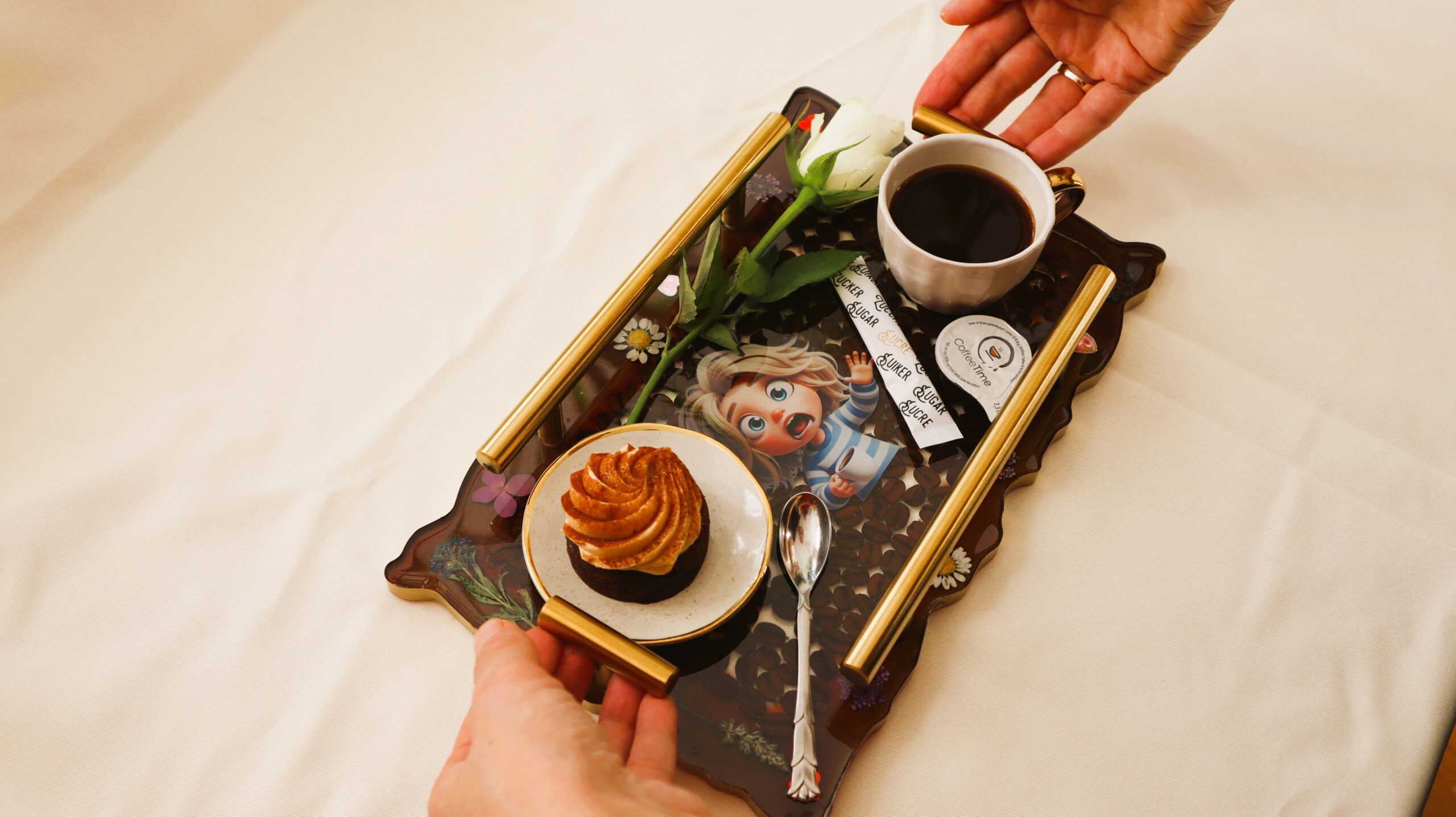 Coffee & Sprinkles Tray - Image 3