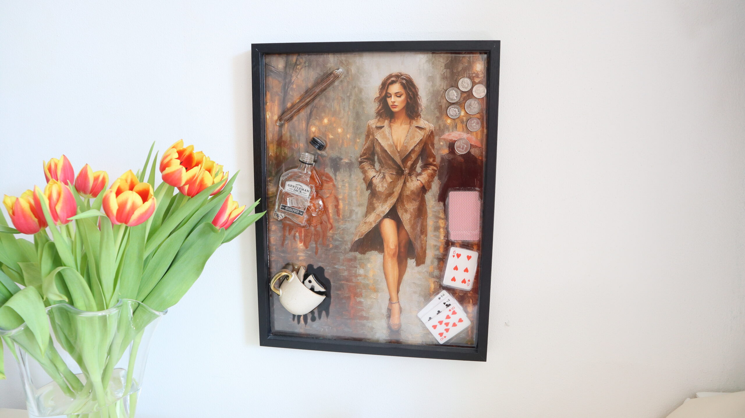 Luxury Epoxy Resin Wall Art – Handmade Abstract Statement Decor