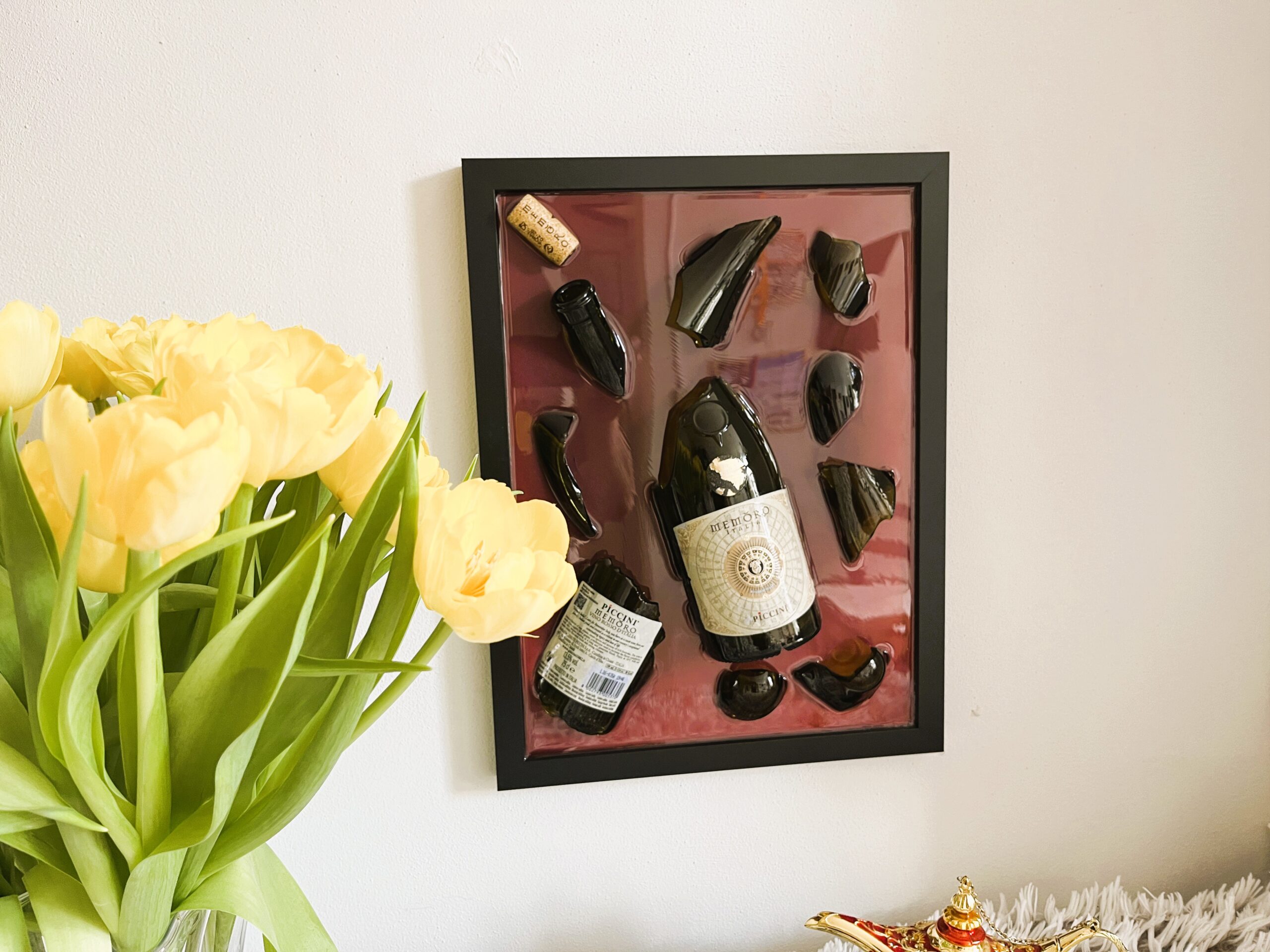 Story Fragments – Handmade Epoxy Resin Wall Art