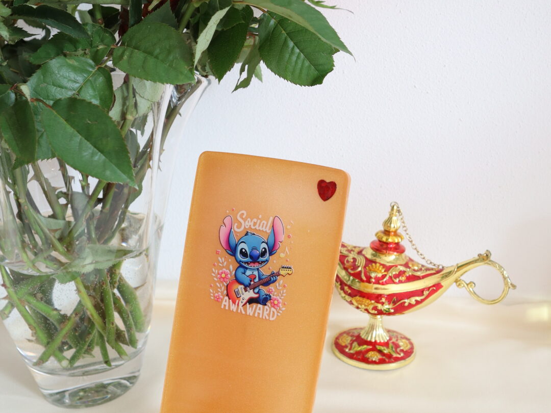 Socially Awkward – Handmade Epoxy Resin Phone Holder