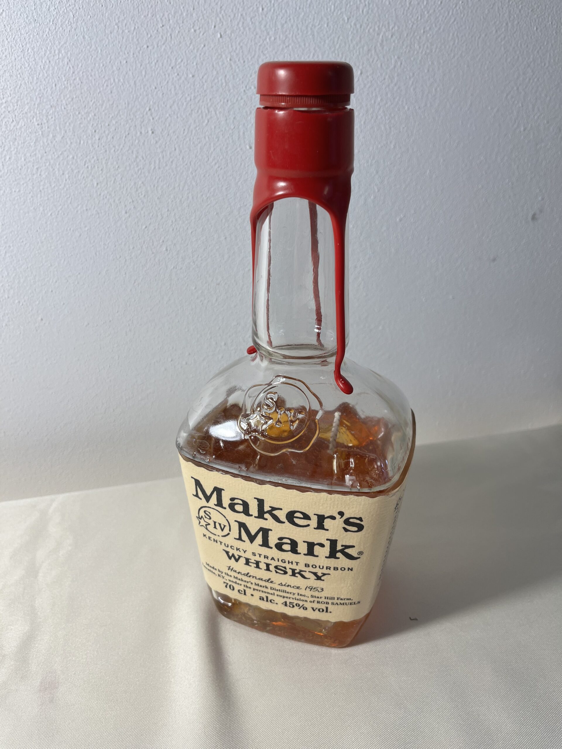 Maker's Mark Amber Glow - Handmade Decorative Candle - Image 2