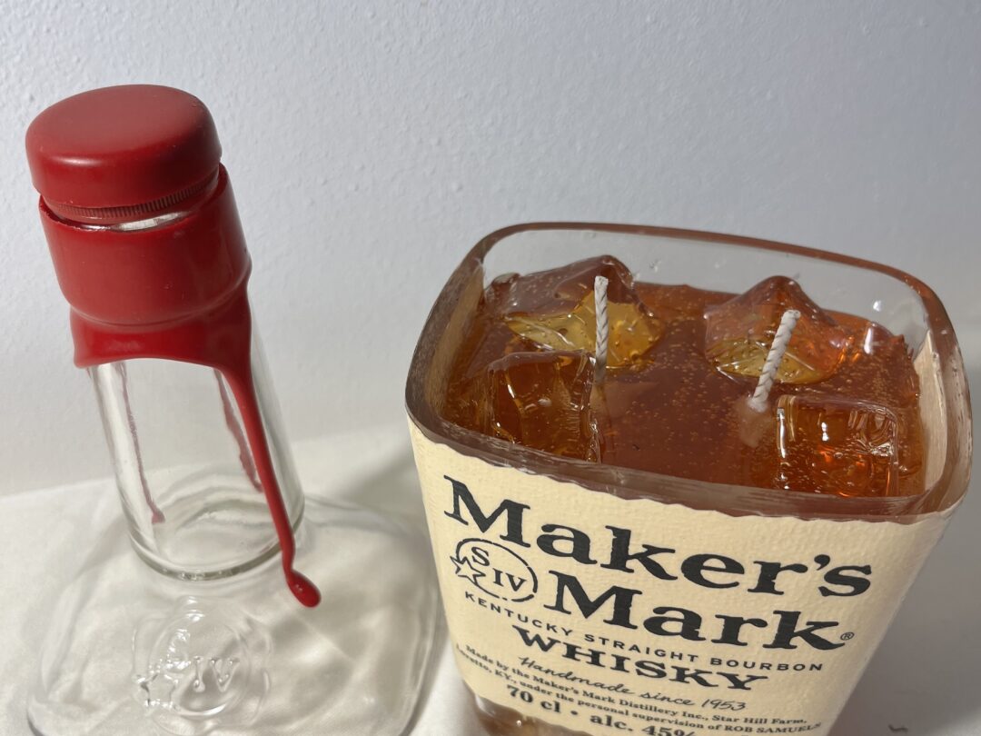 Maker's Mark Amber Glow - Handmade Decorative Candle