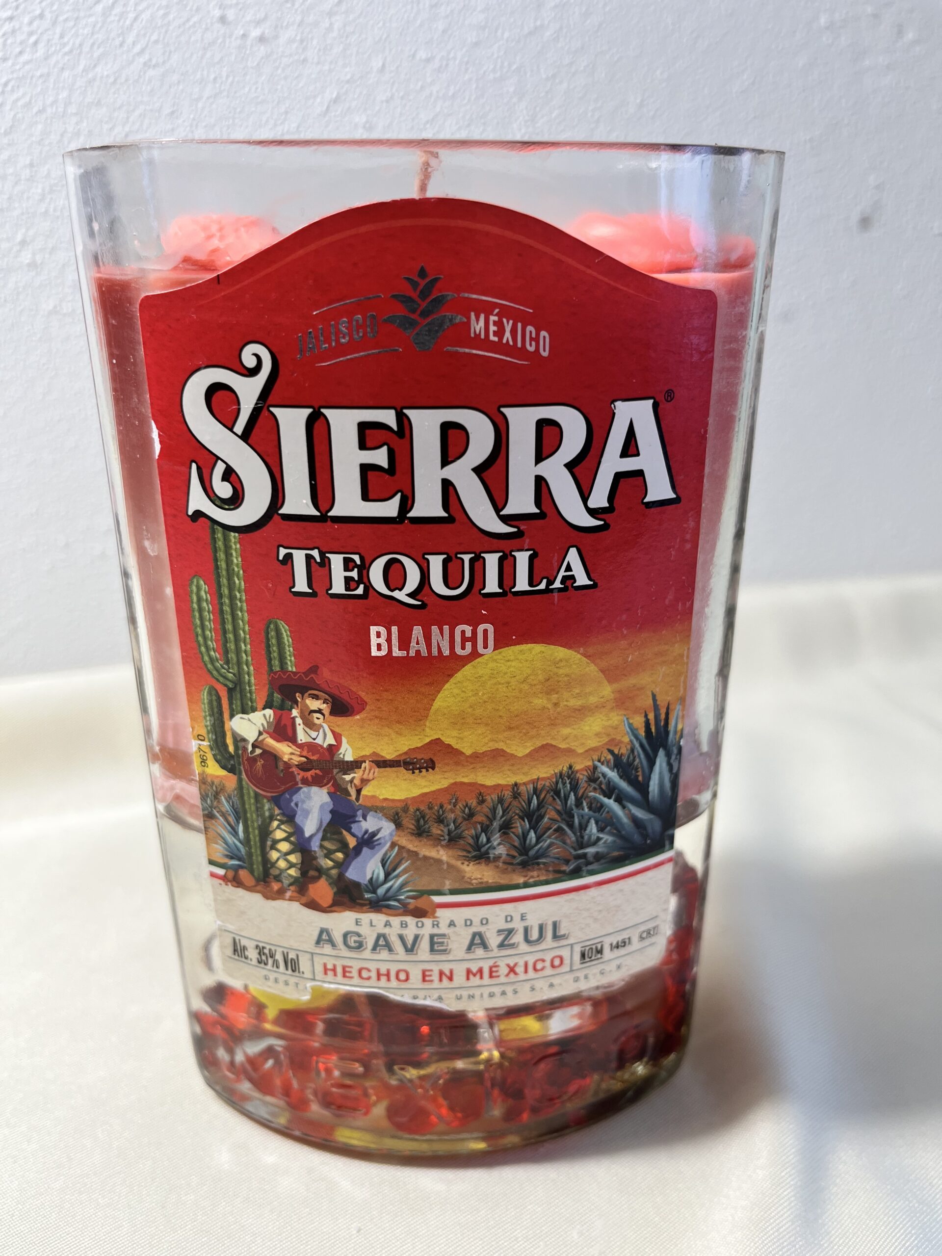 Sierra Sunset Cocktail Handmade Candle - Image 2