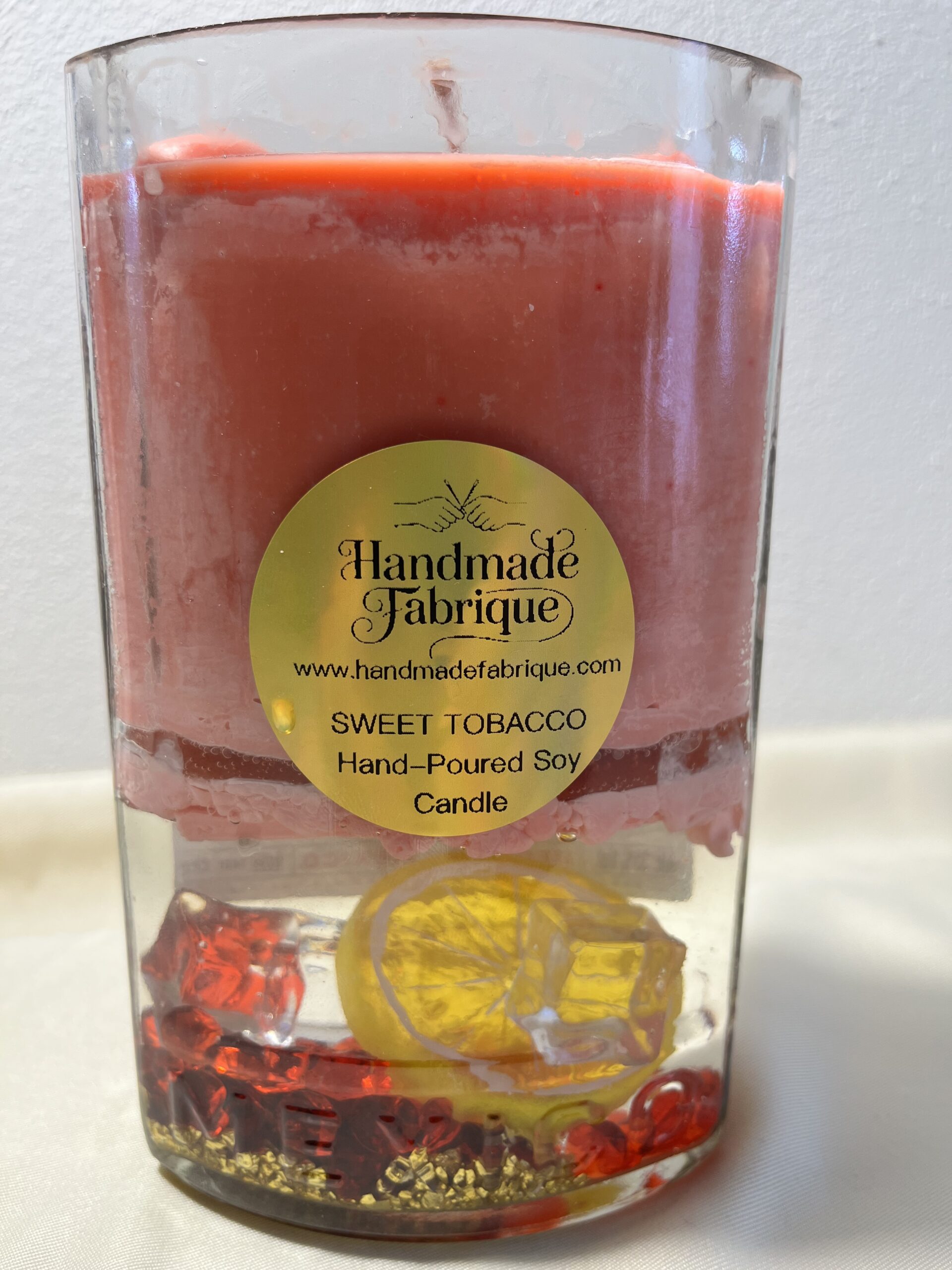 Sierra Sunset Cocktail Handmade Candle - Image 4