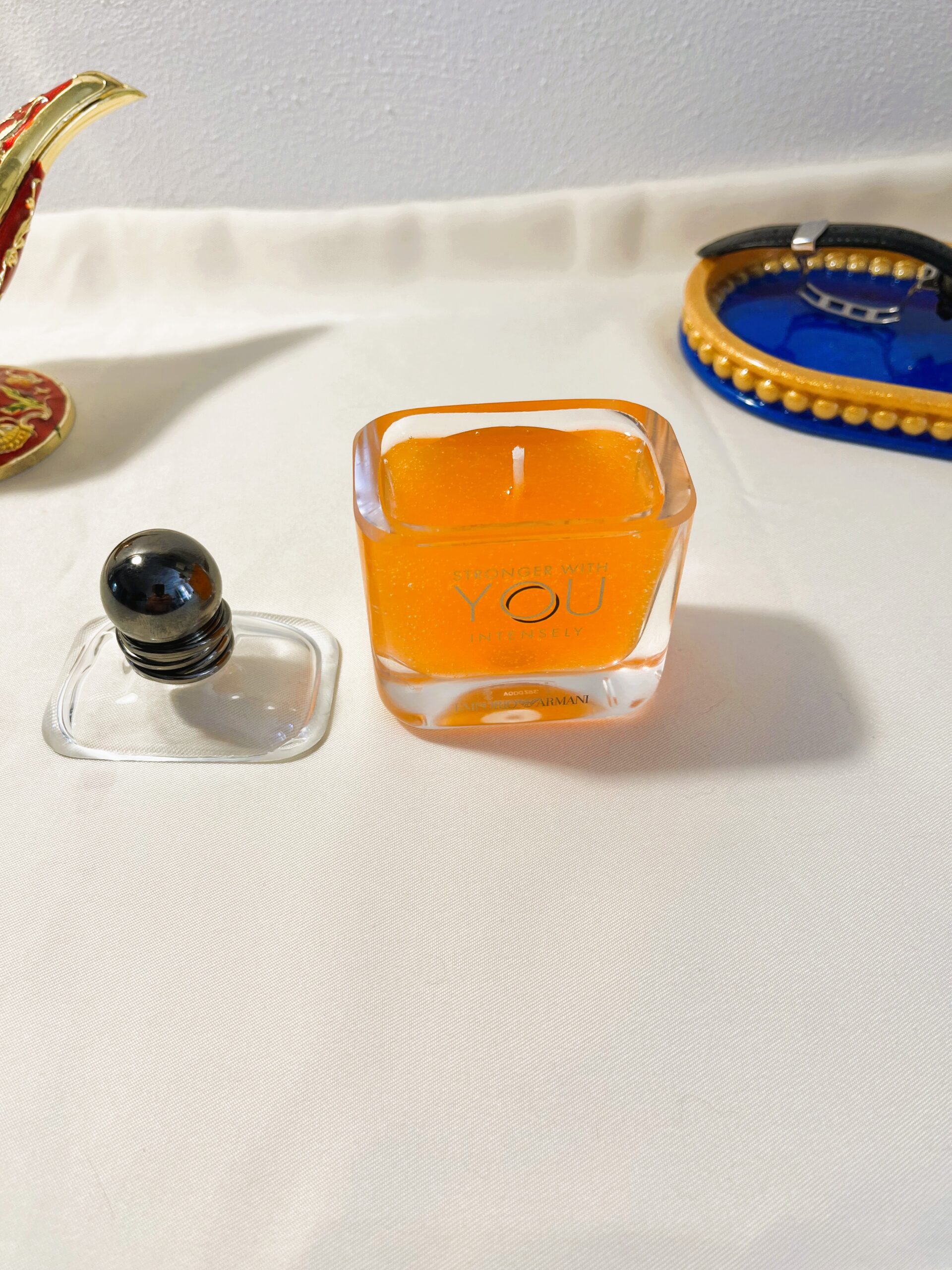 Amber Intense – Handmade Decorative Candle